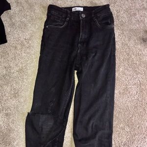 High waisted skinny jeans barely worn